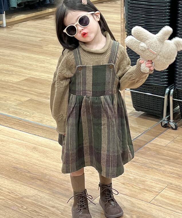 2023秋冬★子供服　セーター&ワンピース分けて販売★90-140cm★
