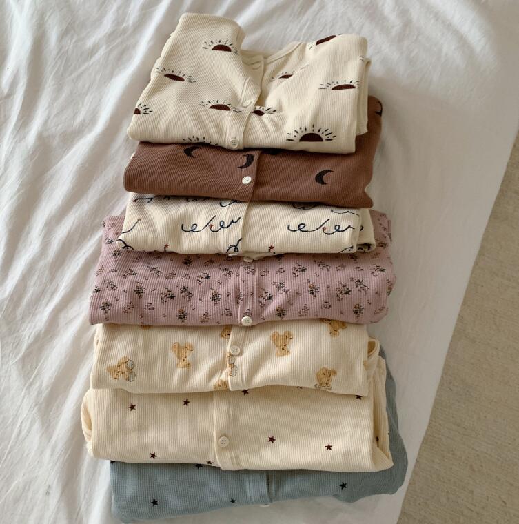 2023秋新品★子供服　部屋着　セットアップ★80-140cm★7種