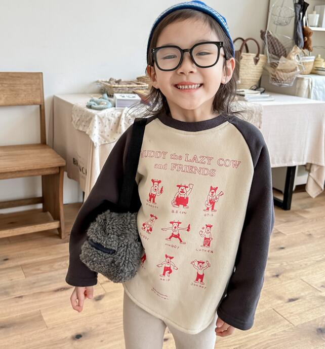 2023秋冬新作★キッズ服　トップス★80-130★2色