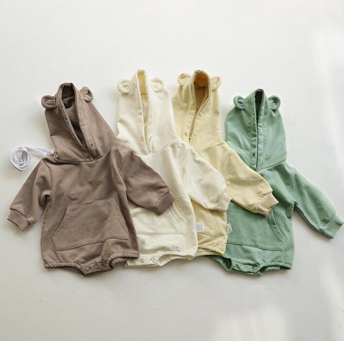 2023★春秋新作★韓国風ベビー服★ロンパース★4色66-90CM