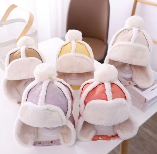 子供用★帽子★耳カバー★ベビー★男女兼用★暖かい★防寒★可愛い★厚手★5色