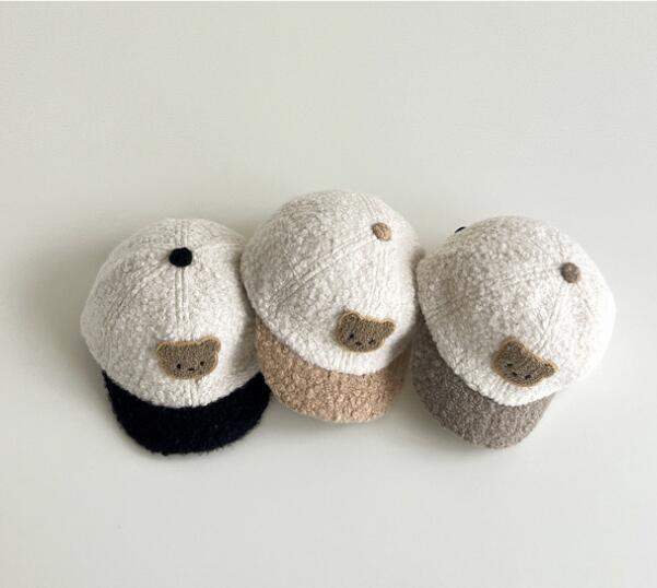 2023秋冬新品★子供用★帽子　ハット★3色選べ