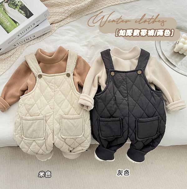 2023秋冬★子供服　サロペット&トップス★73-100cm★2色