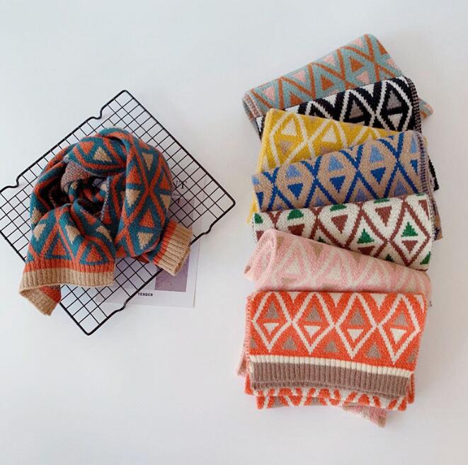 子供用★マフラー★防寒★襟巻き★スカーフ★キッズ★男女兼用★暖かい★8色