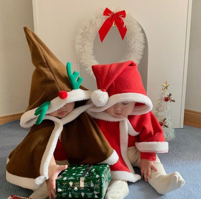 クリスマス★子供服★トップス★マント★男女兼用★可愛い★3色★73-100CM