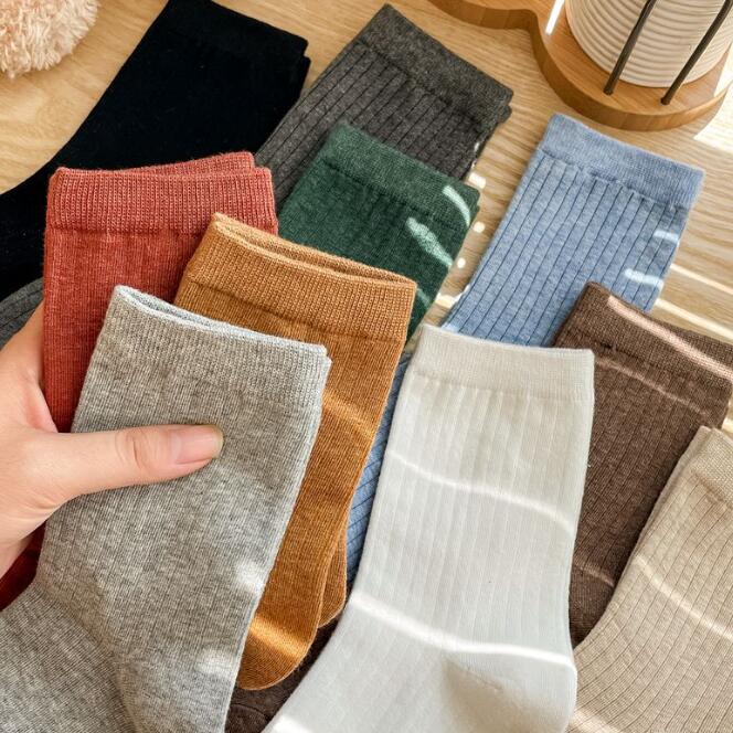 靴下★レデイース★ソックス★大人用★女性用靴下★無地★多色