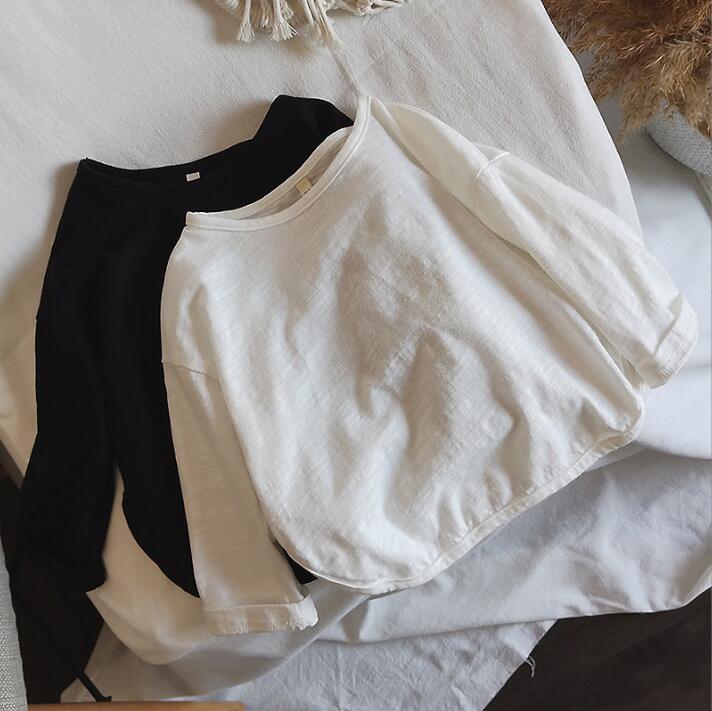 2023★春秋新作★韓国風子供服★Tシャツ★2色80-140CM