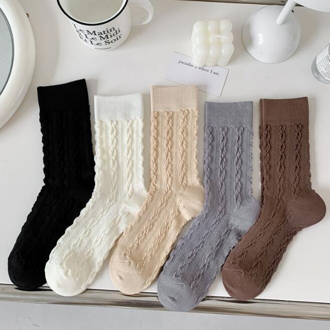 靴下★レデイース★ソックス★大人用★女性用靴下★可愛い★無地★多色