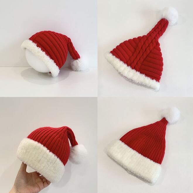 クリスマス!子供用★帽子★キッズ★耳カバー★暖かい★防寒★可愛い★ニット帽子★2色