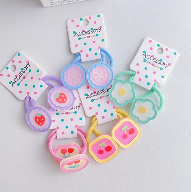 子供用★髪飾り★まとめ髪用★ヘアアクセサリー★キッズ★ヘアゴム★多色