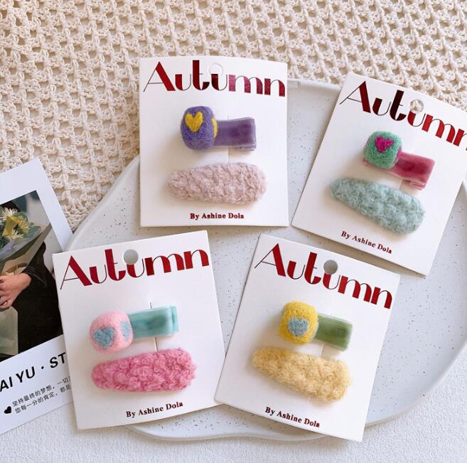 髪飾り★まとめ髪用★ヘアアクセサリー★キッズ女の子★ヘアピン★2枚入り★可愛い★多色