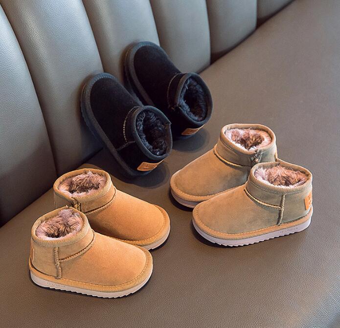 2023★秋冬新作★キッズ靴★シューズ★裏起毛★3色21-36