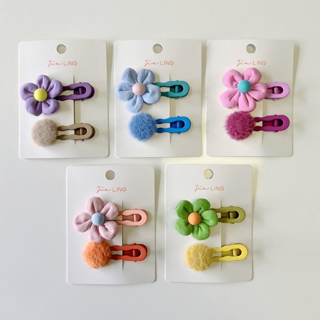 髪飾り★まとめ髪用★ヘアアクセサリー★子供用★ヘアピン★2枚入り★可愛い★多色