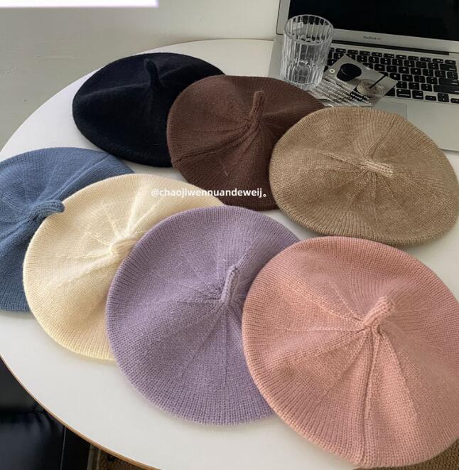 お買い得!大割引!帽子★大人用★レディース向け★暖かい★バケットハット★ベレー帽★10色