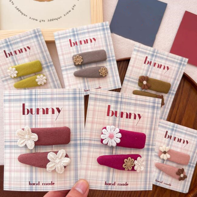 髪飾り★まとめ髪用★ヘアアクセサリー★子供用★ヘアピン★2枚入り★可愛い★多色