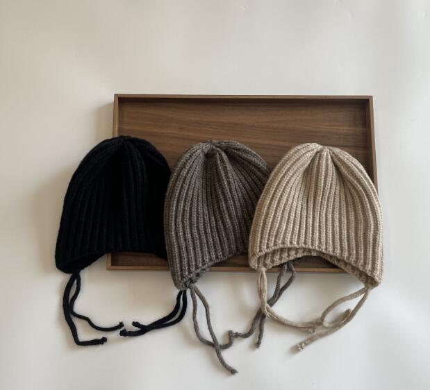 2023秋冬新品★子供用★帽子　ニットハット★3色選べ