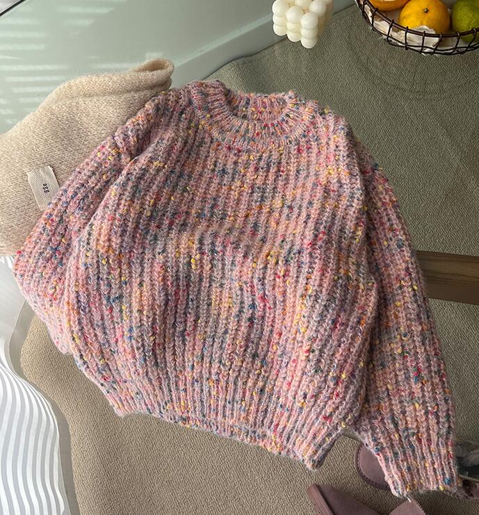 2023冬★子供服　厚手セーター★90-150cm★2色