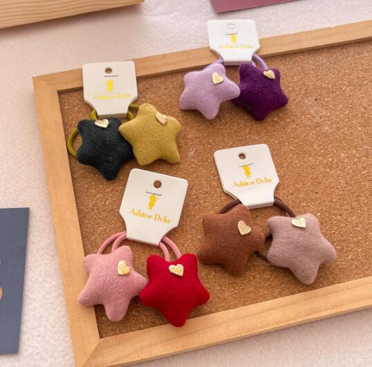 子供用★髪飾り★まとめ髪用★ヘアアクセサリー★キッズ★可愛い★ヘアゴム★多色