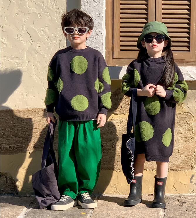 2023★春秋新作★韓国風子供服★セーター★90-150CM
