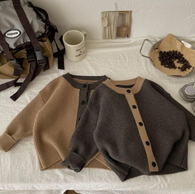 子供服★トップス★ニット★セーター★韓国風子供服★キッズ★男女兼用★2色★90-140CM