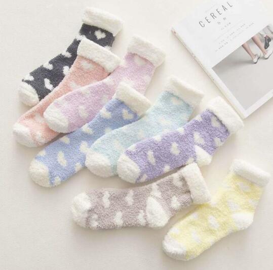 冬新品★厚手　靴下★レデイース★ソックス★大人用★女性用靴下★暖かい★可愛い★多色