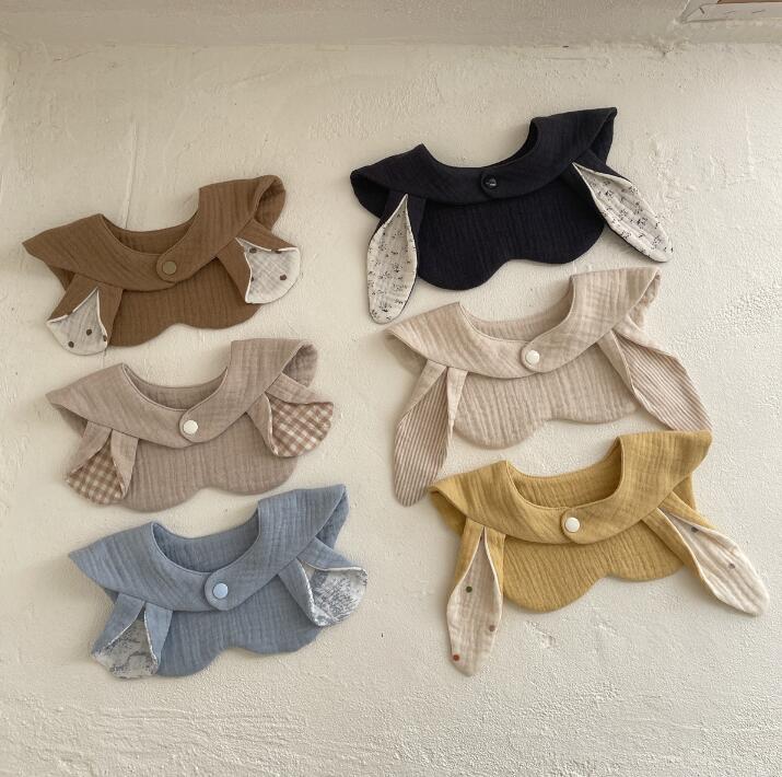 2023★ベビー用★食事用エプロン★食事用ビブ★涎掛け★6色