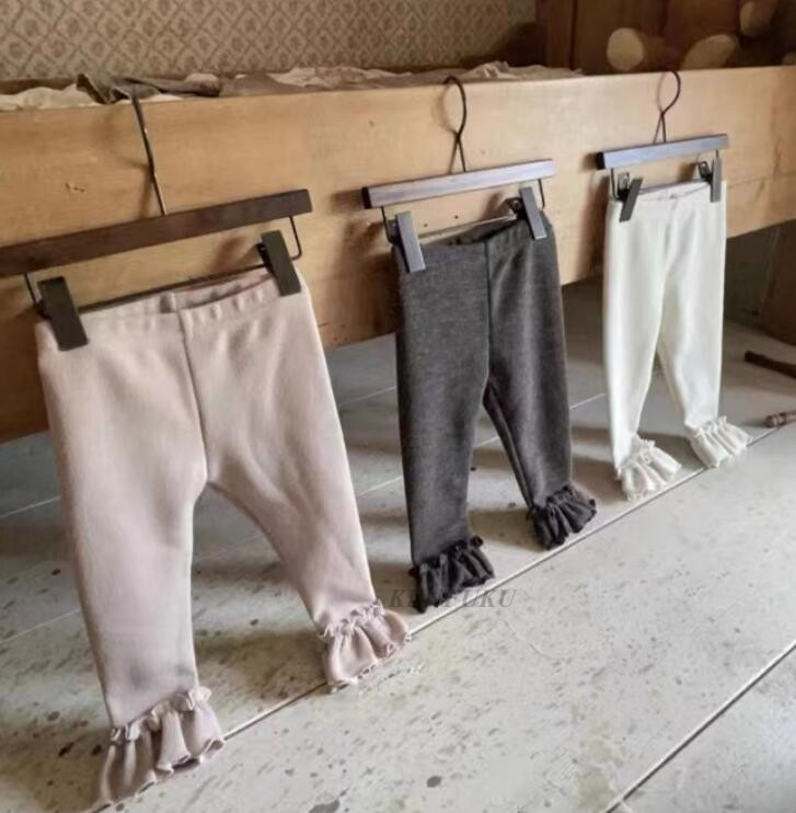 2023秋冬★ベビー服★裏起毛付きズボン★66-90cm★3色