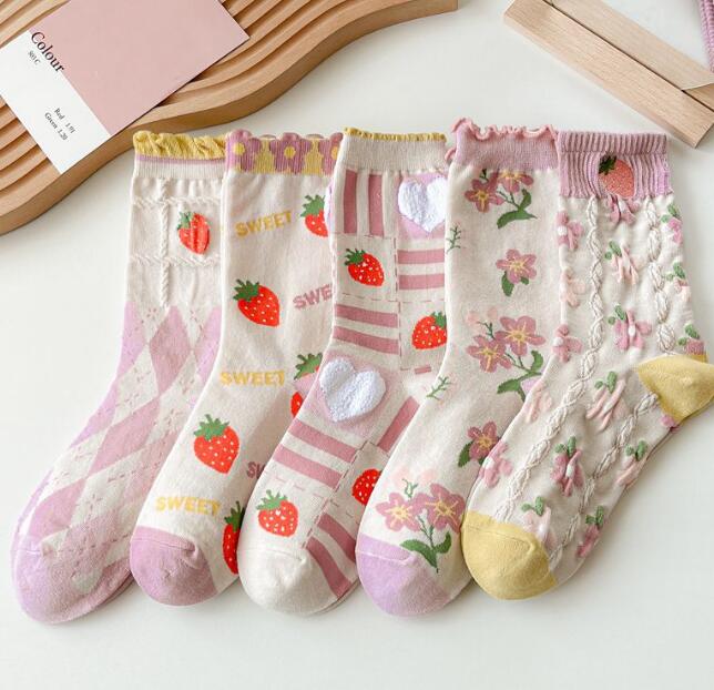 靴下★レディース★ソックス★大人用★女性用靴下★可愛い★多色