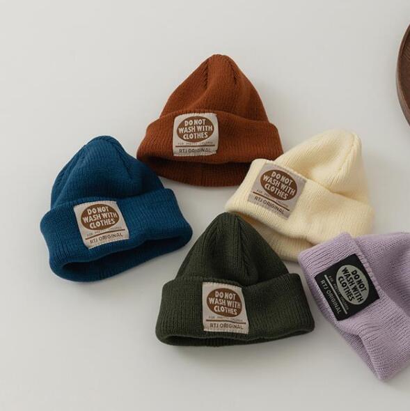 2023秋冬新品★子供用★帽子　ニットハット★8色選べ