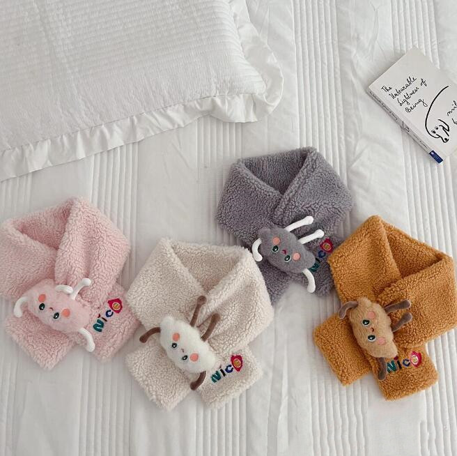 子供用★マフラー★防寒★襟巻き★ネックウォーマー★キッズ★男女兼用★暖かい★4色