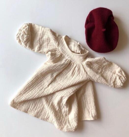 2023★春秋新作★韓国風子供服★ワンピース★3色80-130CM