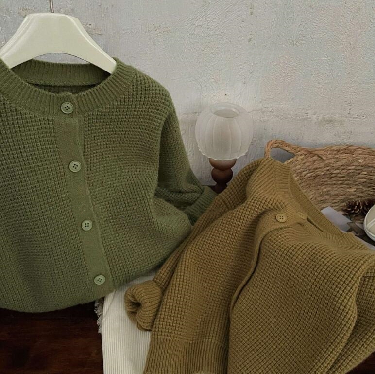 2023★春秋新作★韓国風子供服★カーディガン★2色90-140CM