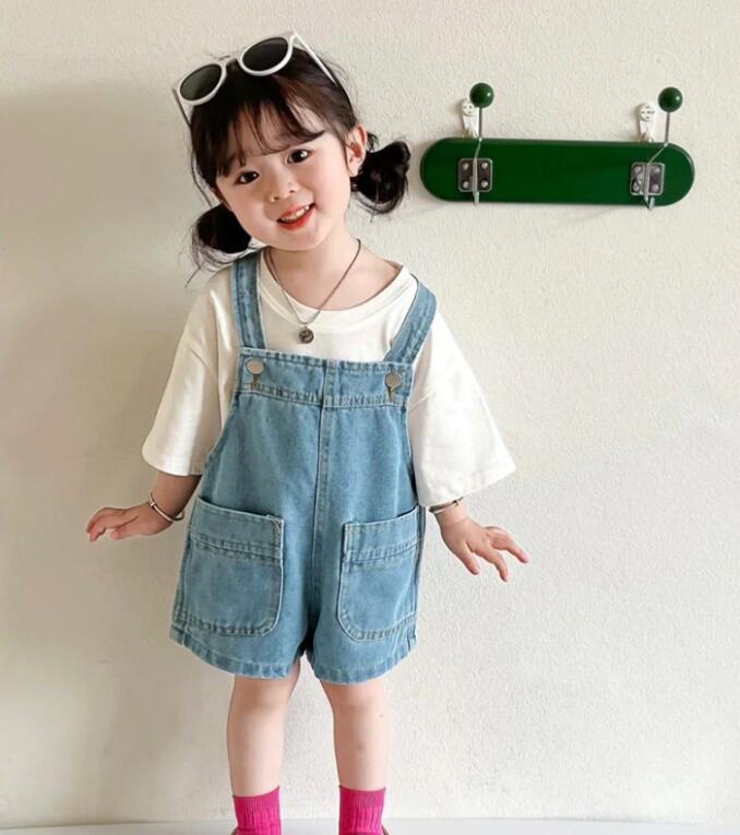 2023★春夏新作★韓国風子供服★サロペット★80-140CM