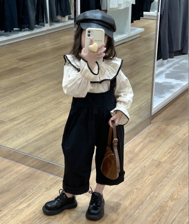 2023★春秋新作★韓国風子供服★トップス★サロペット★分けて販売★90-140CM