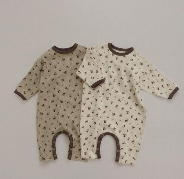 子供服★連体服★ロンパース★長袖★韓国風子供服★ベビー★2色★66-90CM