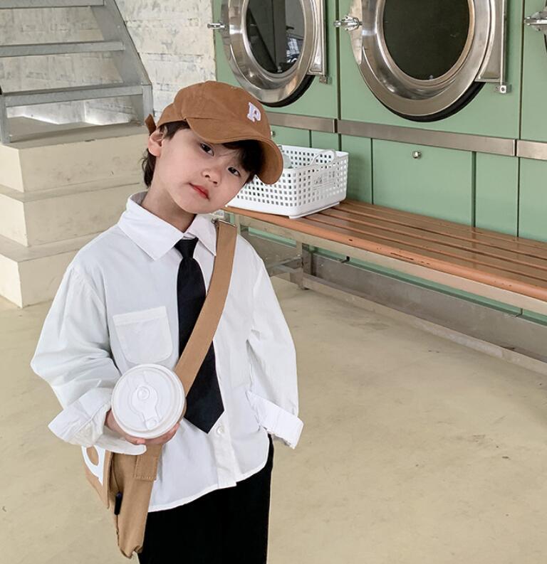 2024★春秋新作★韓国風子供服★シャツ★90-150CM