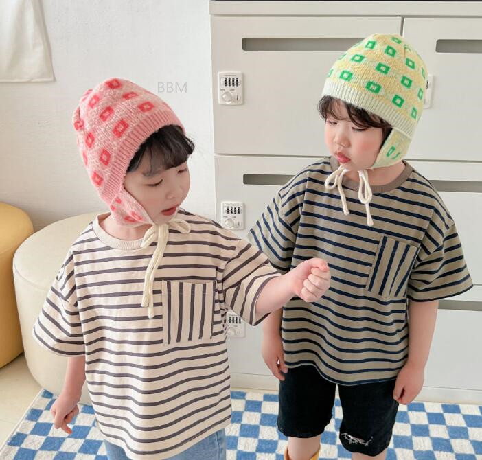 2024★春夏新作★韓国風子供服★Tシャツ★2色80-130CM