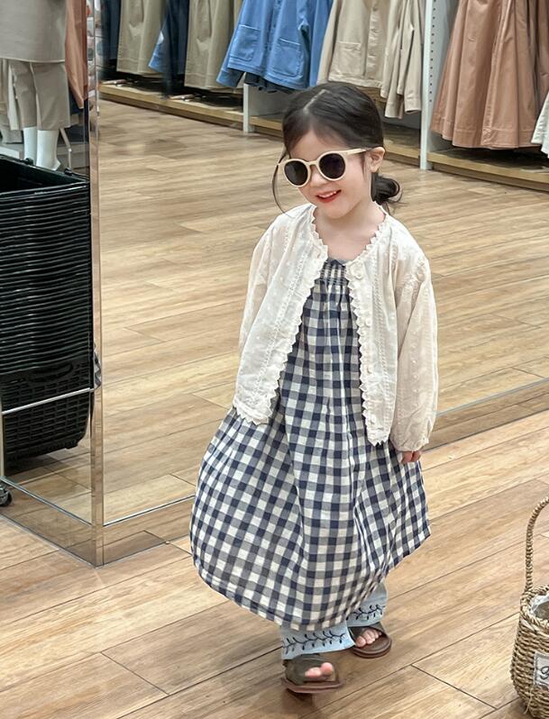 2024年新品★子供服 　カーディガン&ワンピース&ズボン分けて販売★90-140cm★