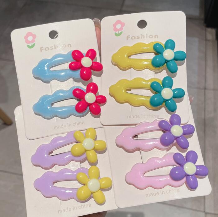 髪飾り★まとめ髪用★ヘアアクセサリー★子供用★キッズ★ヘアピン★2枚入り★多色