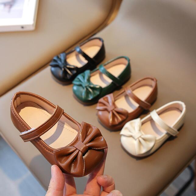 靴★子供靴★キッズ靴★シューズ★キッズ女の子★蝶結び★4色「21-30#」