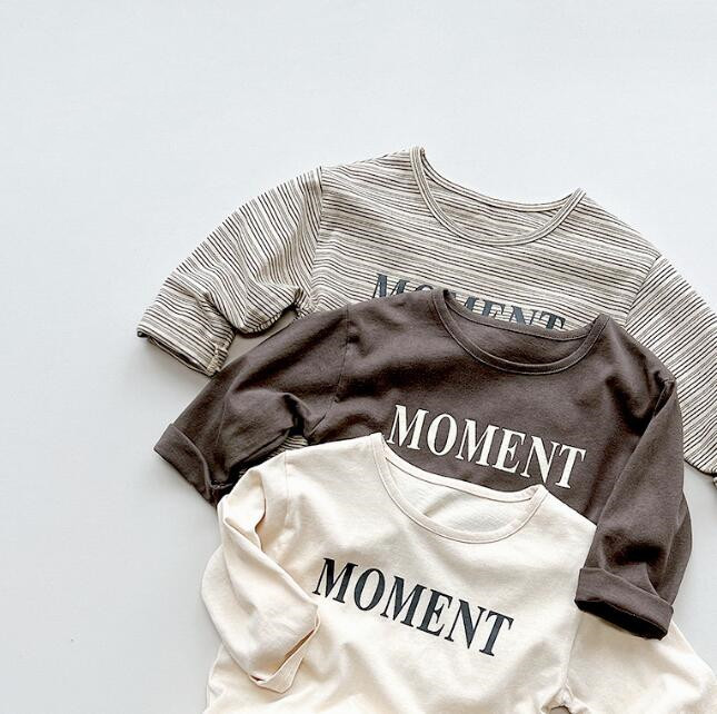 「2024」子供服★トップス★Tシャツ★韓国風子供服★キッズ★3色★80-130CM