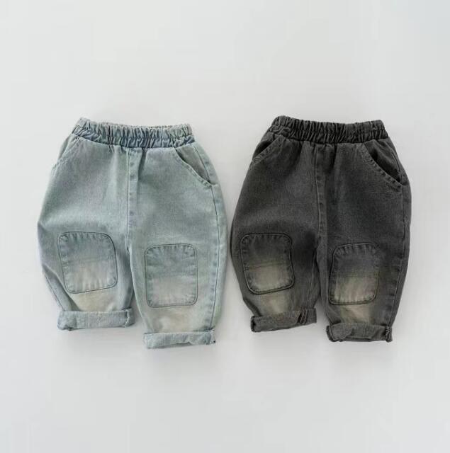 子供服★ズボン★ボトムス★韓国風子供服★ジーンズ★男女兼用★2色★73-100CM