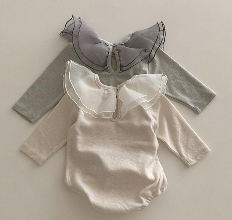 2024春新品★ベビー服★ロンパース★66-90cm★3色