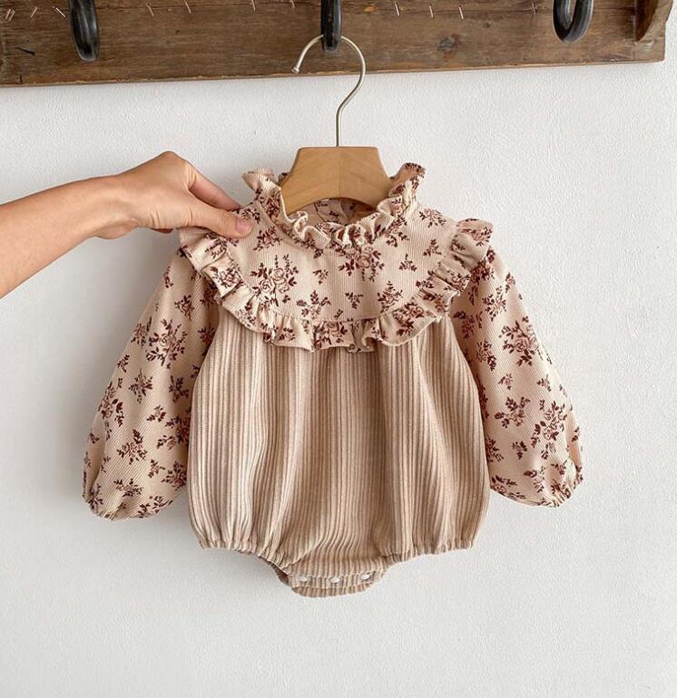 2024★春秋新作★韓国風子供服★ロンパース★66-90CM