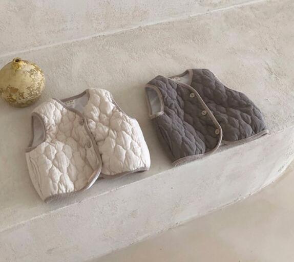 2024★春秋新作★韓国風子供服★チョッキ★2色73-100CM