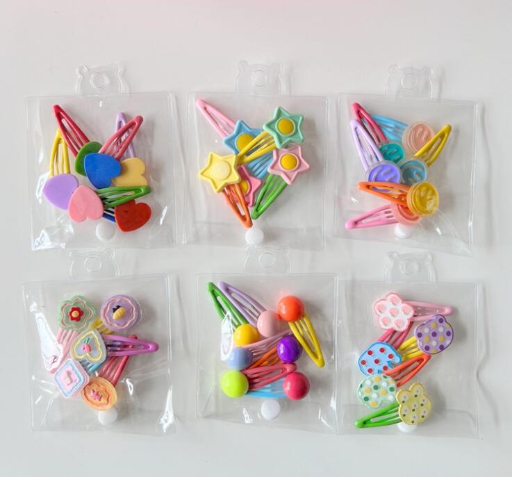 雑貨★子供髪飾り　ヘアビン★アクセサリー　7組選べ★