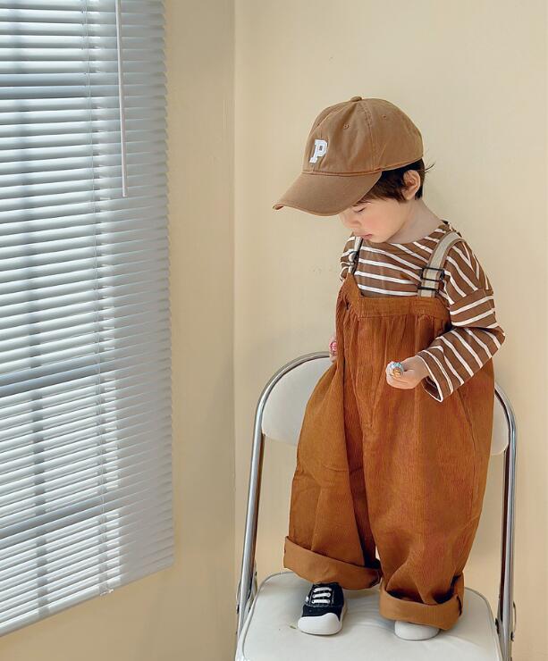 2024★春秋新作★韓国風子供服★サロペット★80-140CM