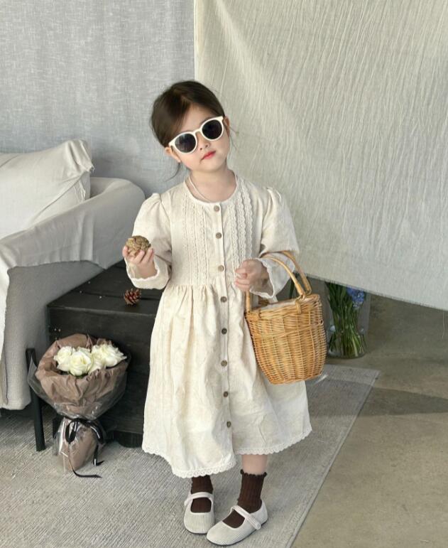 2024年★子供服　ワンピース★90-140cm★