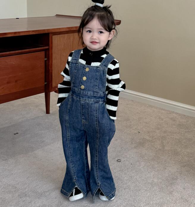 2024年新品★子供服 　トップス&サロペット分けて販売★90-140cm★