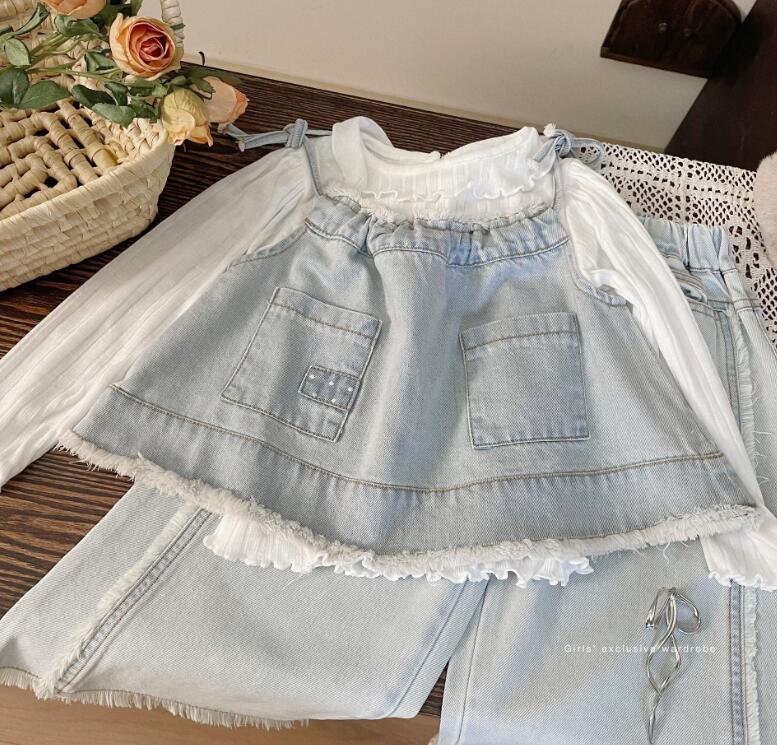 2024春夏★子供服 　トップス&デニムセット★80-130cm★